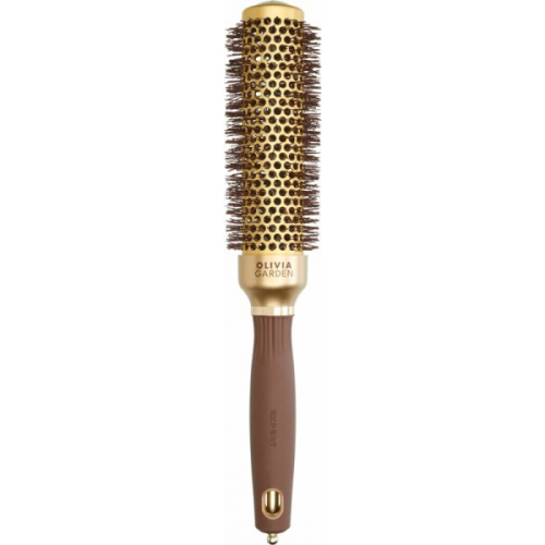 Olivia Garden Expert Blowout Speed Wavy Bristles Gold & Brown 35/50 mm