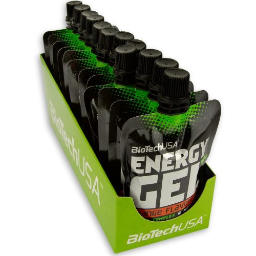 Biotech USA Energy Gel, 12x60g Beutel , Orange