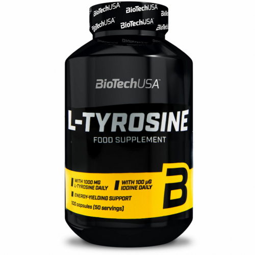 BioTech USA L-Tyrosin - 100 Kapseln