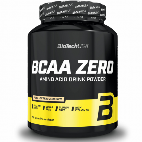 Biotech USA BCAA ZERO Aminosäuren - 700g ice tea peach