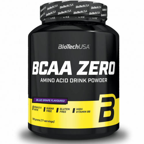 Biotech USA BCAA ZERO Aminosäuren - 700g bluegrape