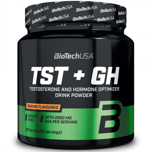 BiotechUSA TST &amp; GH Hormonoptimierung - 300g Orange