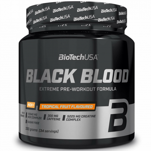 Biotech USA Black Blood NOX+ 330g Tropical-Fruit