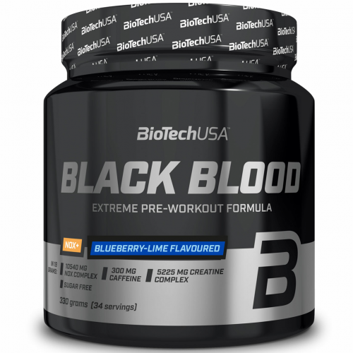 Biotech USA Black Blood NOX+ 330g Blueberry-Lime