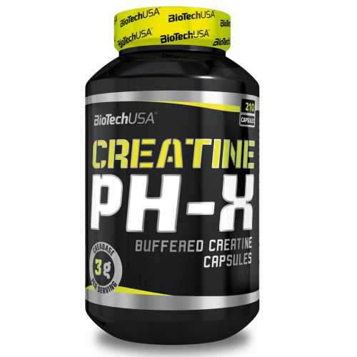 BioTech USA Creatine pH-X - 210 Kapseln