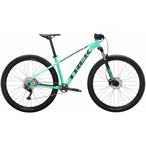 Trek Marlin 7, 10 Gang Kettenschaltung, Herrenfahrrad, Diamant, Modell 2022, 29 Zoll 56 cm Gloss Miami Green