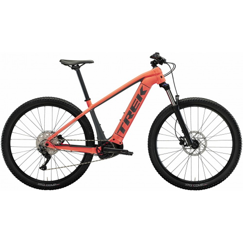 Trek Powerfly 4 625w Gen 4, 10 Gang Kettenschaltung, Herrenfahrrad, Diamant, Modell 2023, 29 Zoll 47 cm Living Coral /Solid Charcoal