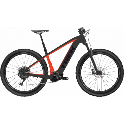 Trek Powerfly 4 625w Gen 4, 10 Gang Kettenschaltung, Herrenfahrrad, Diamant, Modell 2023, 29 Zoll 52 cm Matte Black/Gloss Red