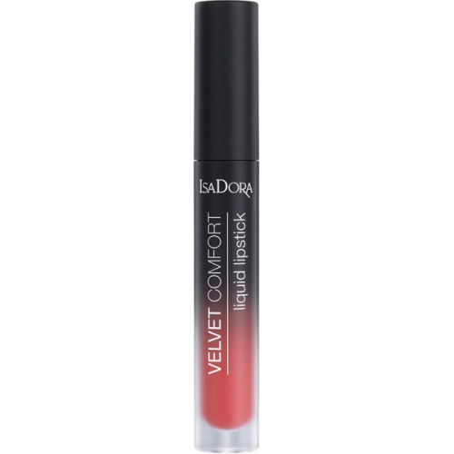 Isadora Velvet Comfort Liquid Lipstick 55 Coral Rush 4 ml