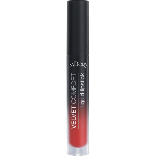 Isadora Velvet Comfort Liquid Lipstick 57 Hot Coral 4 ml