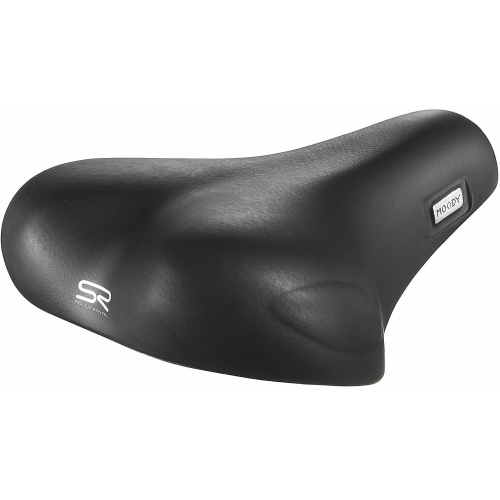 Selle Royal Moody Spring Classic Moderate Gel, Herren-Sattel schwarz