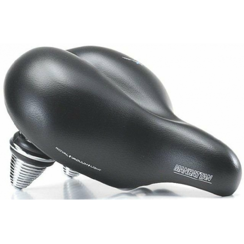 Selle Royal Manhattan Premium Relaxed Gel, Unisex-Sattel schwarz