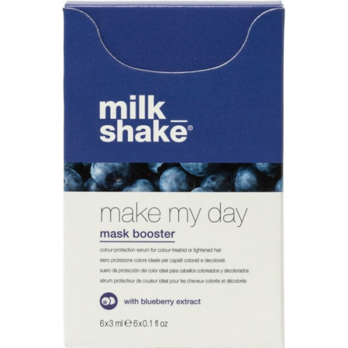 Milk Shake Make My Day Mask Booster Blueberry 6 x 3 ml