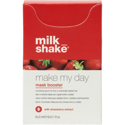 Milk Shake Make My Day Mask Booster Strawberry 6 x 3 ml