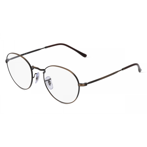 Ray-Ban RX3582V Unisex-Brille inkl. Gläser Vollrand Panto Metall-Gestell 51mm/20mm/140mm, pink