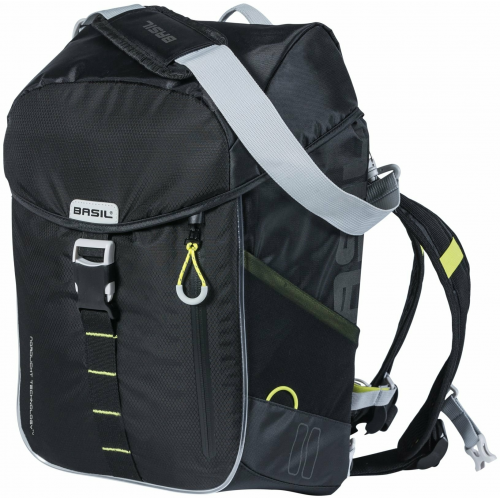 Basil Fahrradrucksack 17L black Miles Daypack black