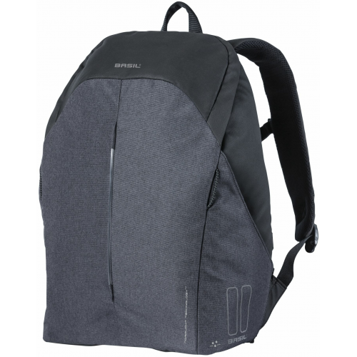 Basil Rucksack/Gepäckträgertasche B-Safe Backpack graphite black