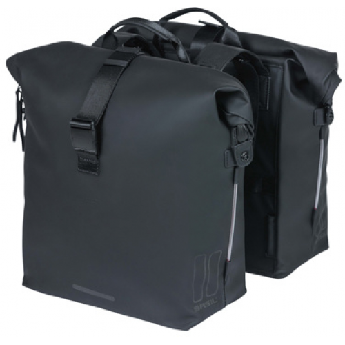 Basil Doppeltasche SOHO Double Bag Nordlicht Schwarz