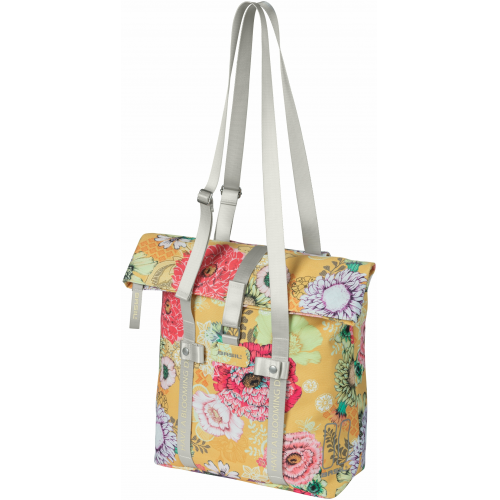 Basil Gepäckträgertasche Bloom Field Biycycle shopper honey yellow