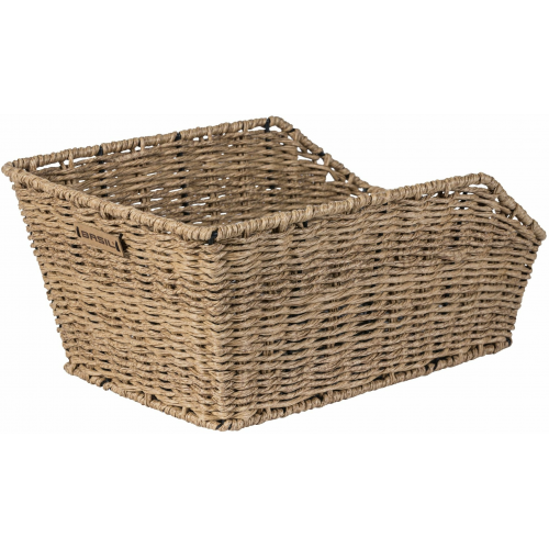 Basil Hinterrad-Korb Cento Rattan Look natur grau natur grau