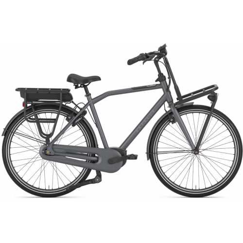 Gazelle HeavyDutyNL C7+ HMB (500 Wh), 7 Gang Nabenschaltung, Herrenfahrrad, Diamant, Modell 2024, 28 Zoll 54 cm dust lightmatte