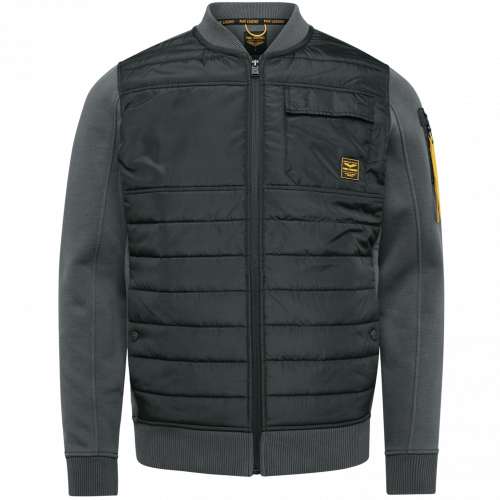 PME Legend Sweatjacke sweat mixed padded asphalt