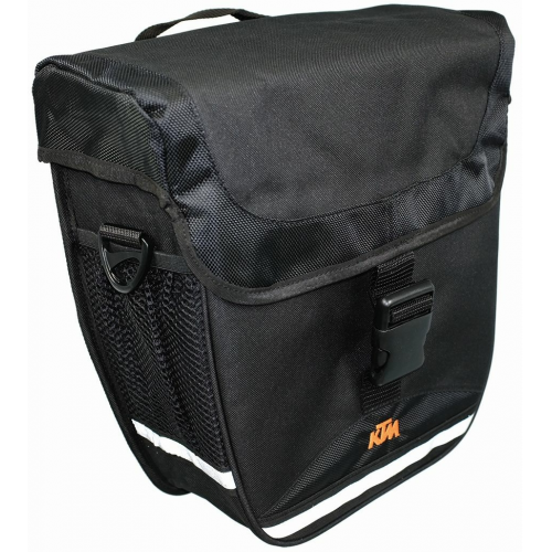 KTM Gepäckträgertasche Europa Einzeltasche, VARIO HAKEN, 14L 32x34x14cm schwarz