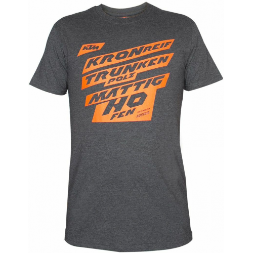 KTM T-Shirt Factory Team T-shirt K&amp;TM XL anthrazit