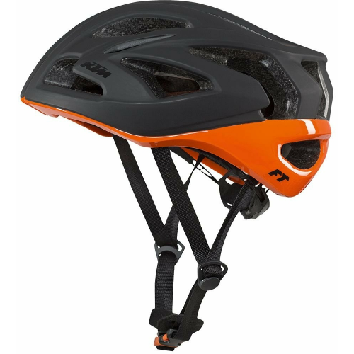 KTM Factory Team Unisex Helm 53-58 cm schwarz matt / orange glanz