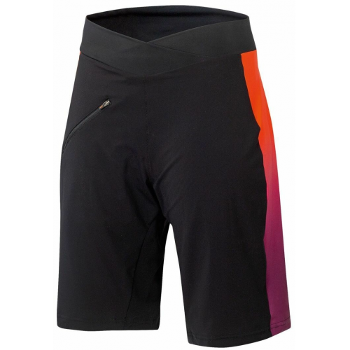 KTM Radsporthose mit Innenhose Lady Character Shorts with inner Pant S black/orange/berry