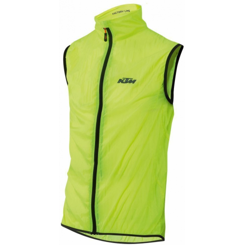 KTM Factory Line Windjacke Windbreaker Sleeveless S yellow