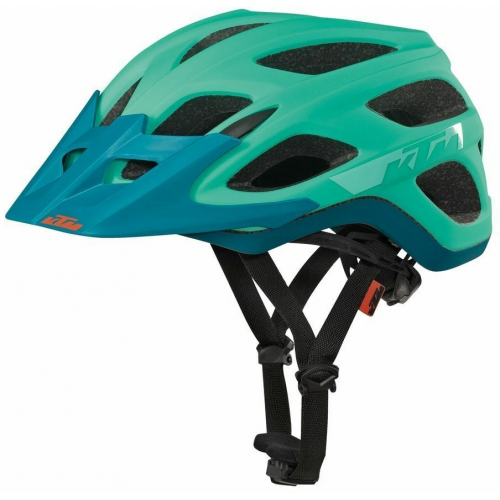 KTM Helm Lady Character II 54-58 cm aqua matt / vital green