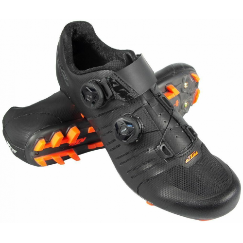 KTM Factory Team Schuhe Carbon 3D MTB SPD 43 black/orange