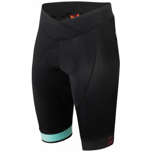 KTM Lady Line Race Bib Short XS black/vital green