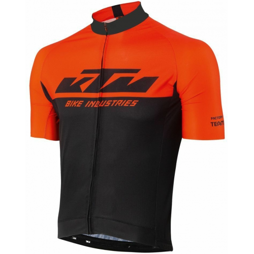 KTM Factory Team Kurzarmtrikot Jersey Shortsleeve S black/orange