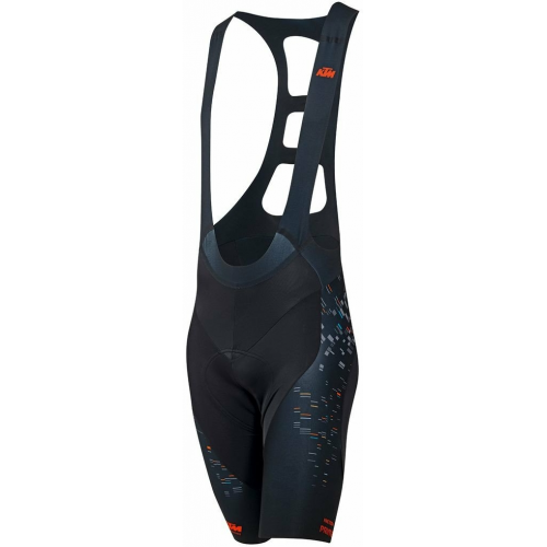 KTM Trägerhose Factory Prime Bib Short L black/rustle