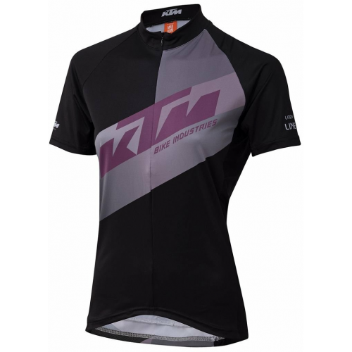 KTM Trikot Lady Line Jersey shortsleeve L black/grey/plum