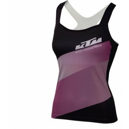 KTM Trikot Lady Line Top S black/grey/plum