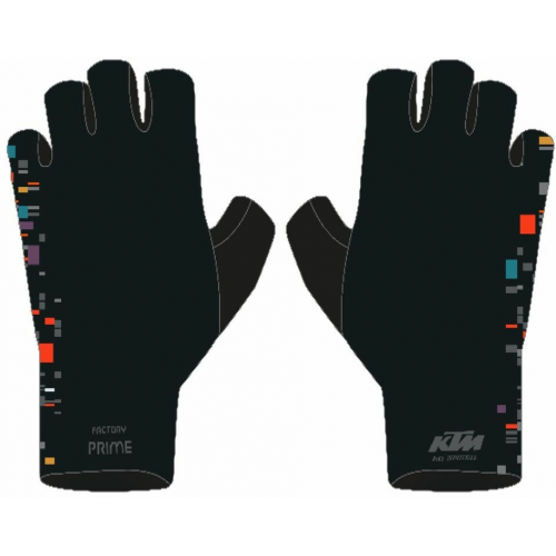 KTM Fahrradhandschuhe Factory Prime Gloves Light Short XL black/rustle