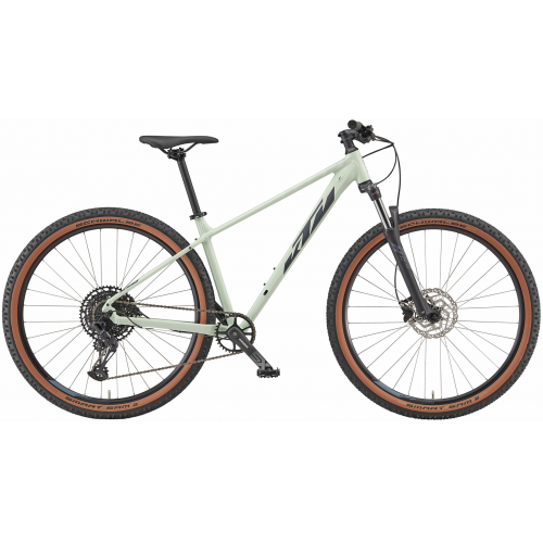 KTM ULTRA GLORIETTE 29, 12 Gang Kettenschaltung, Herrenfahrrad, Diamant, Modell 2024, 29 Zoll 48 cm pale mint matt (grey+white)