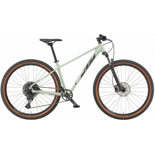 KTM ULTRA GLORIETTE 27, 12 Gang Kettenschaltung, Damenfahrrad, Diamant, Modell 2024, 27,5 Zoll 42 cm pale mint matt (grey+white)