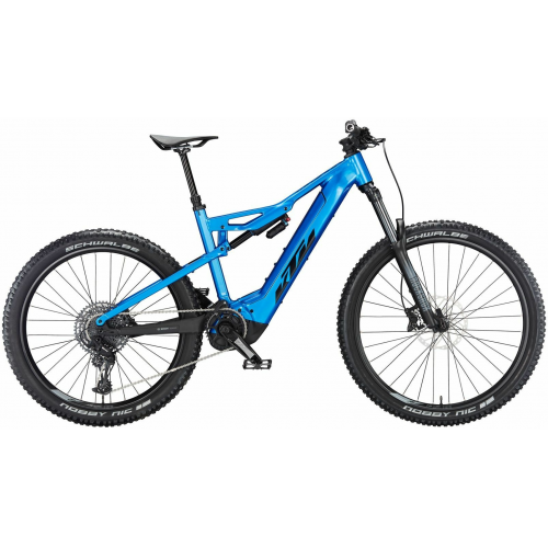 KTM MACINA KAPOHO 7973 (750 Wh), 12 Gang Kettenschaltung, Herrenfahrrad, Diamant, Modell 2024, 29 Zoll 48 cm metallic blue (black+grey)