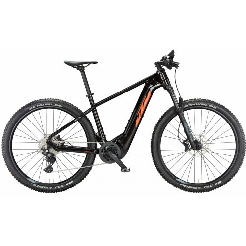 KTM MACINA TEAM 792 (750 Wh), 10 Gang Kettenschaltung, Herrenfahrrad, Diamant, Modell 2024, 29 Zoll 48 cm flaming black (orange)