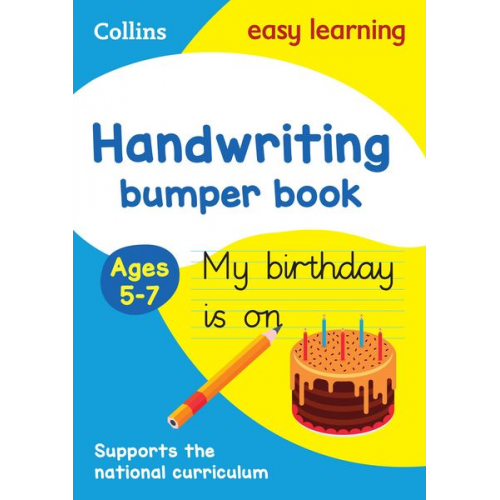 Collins Easy Learning - Handwriting Bumper Book Ages 5-7