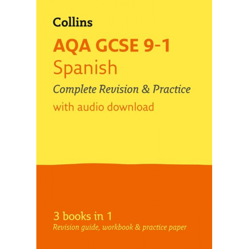 Collins GCSE - AQA GCSE 9-1 Spanish All-in-One Complete Revision and Practice