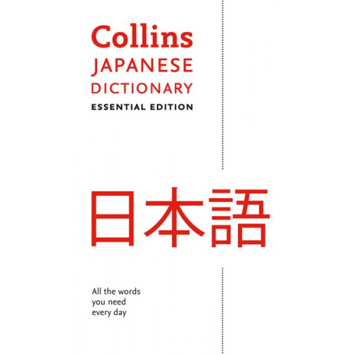 Collins Dictionaries - Japanese Essential Dictionary