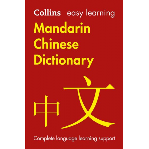 Collins Dictionaries - Easy Learning Mandarin Chinese Dictionary