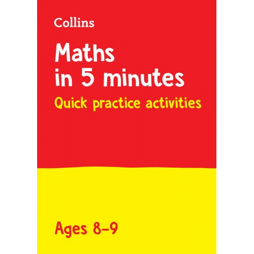Collins KS2 - Maths in 5 Minutes A Day Age 8-9
