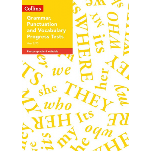 Sarah Snashall - Year 2/P3 Grammar, Punctuation and Vocabulary Progress Tests