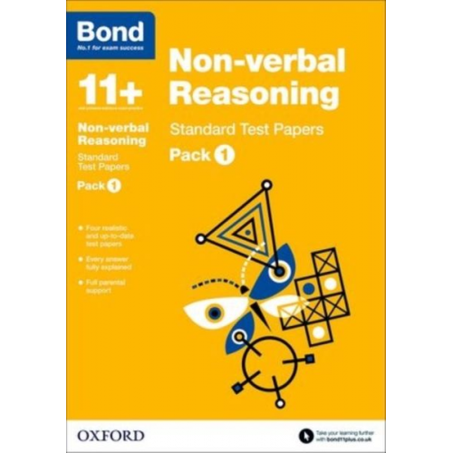 Andrew Baines Bond 11 - Bond 11+: Non-verbal Reasoning: Standard Test Papers: Ready for the 2025 exam